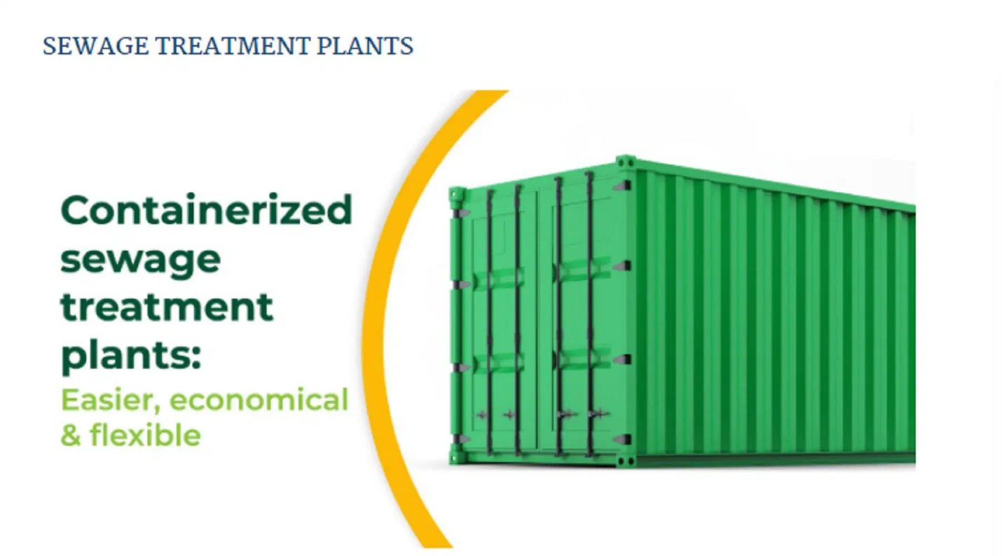  CONTAINERISED WATER TREATMENT STATIONS FOR EXPORT PROJECTS in Dubai